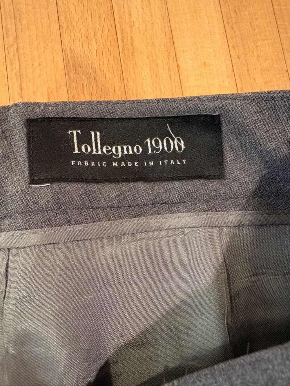 Brooks Brothers Caroline Fit Trousers Pants Gray Wool Lightweight Office - Picture 5 of 10
